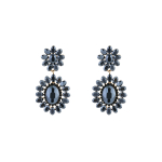 Crystal Party Oorbel Stainless Steel 